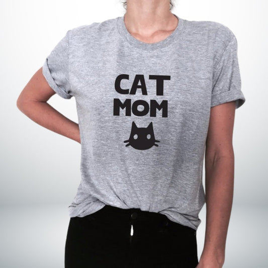 T-Shirt Cat Mom